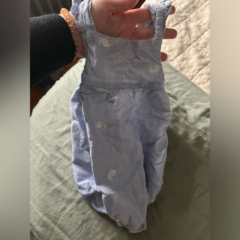 Baby Boden Bunny Romper
